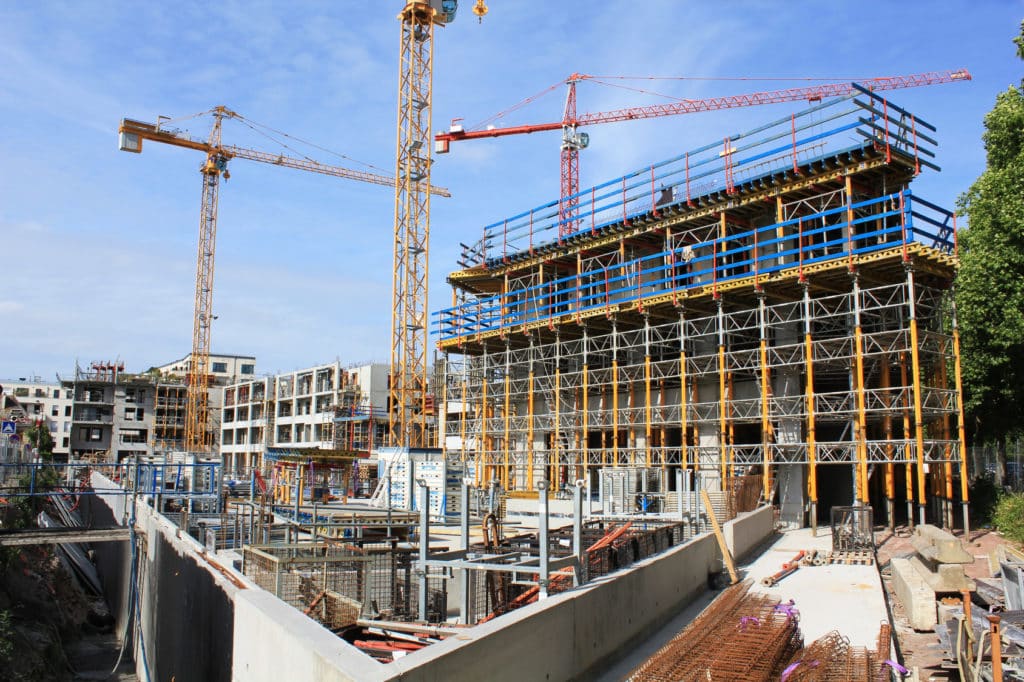 Programme immobilier en construction