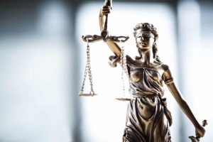 Statue représentant la justice
