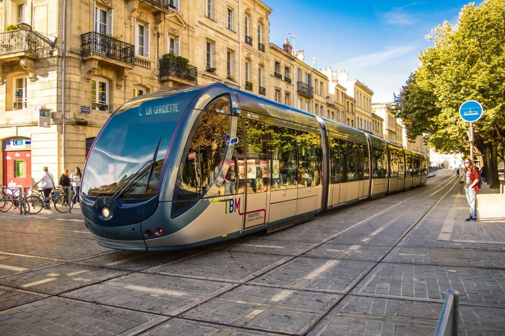 Tramway à Bordeaux