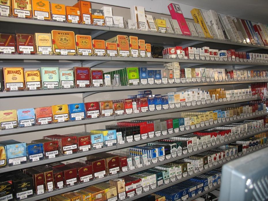 Cigarettes en vente