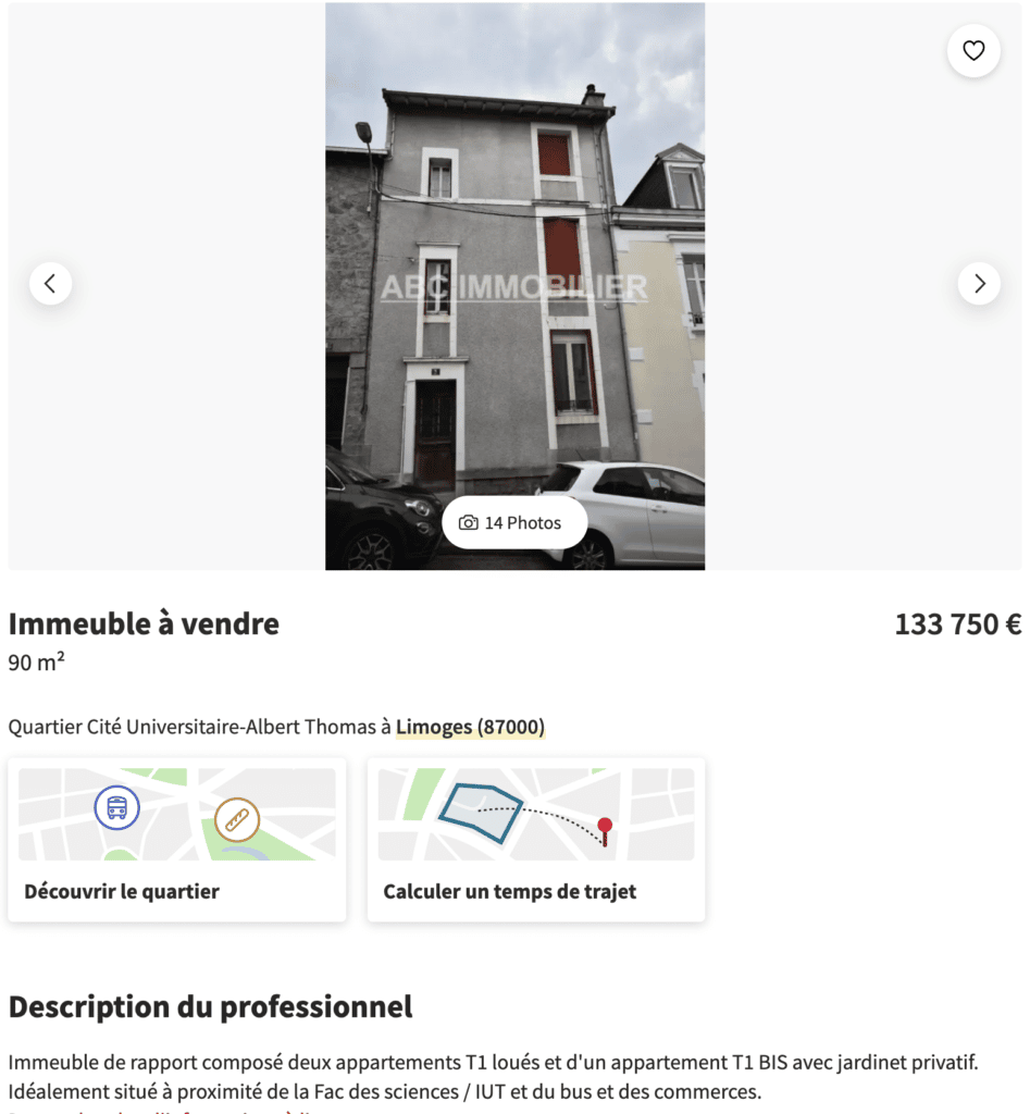 investir à limoges