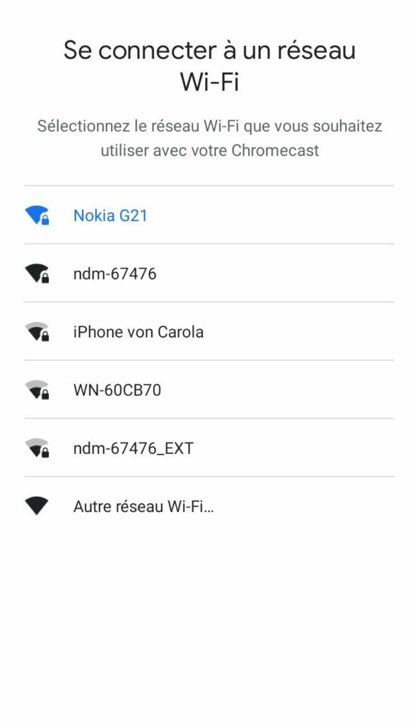 Peuton utiliser Chromecast sans wifi