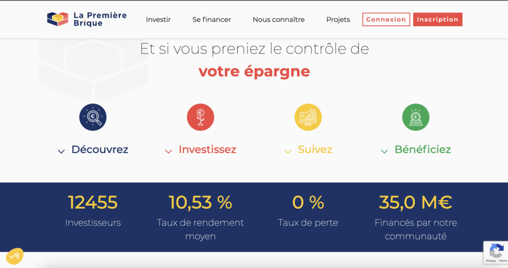 Avis plateforme La Première Brique