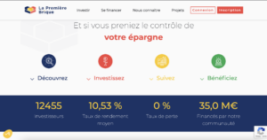 Avis plateforme La Première Brique