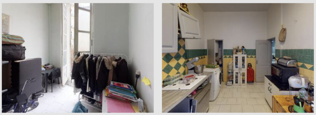 Photos d'un appartement étudiants