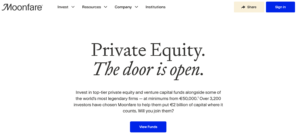 Moonfare : Private Equity