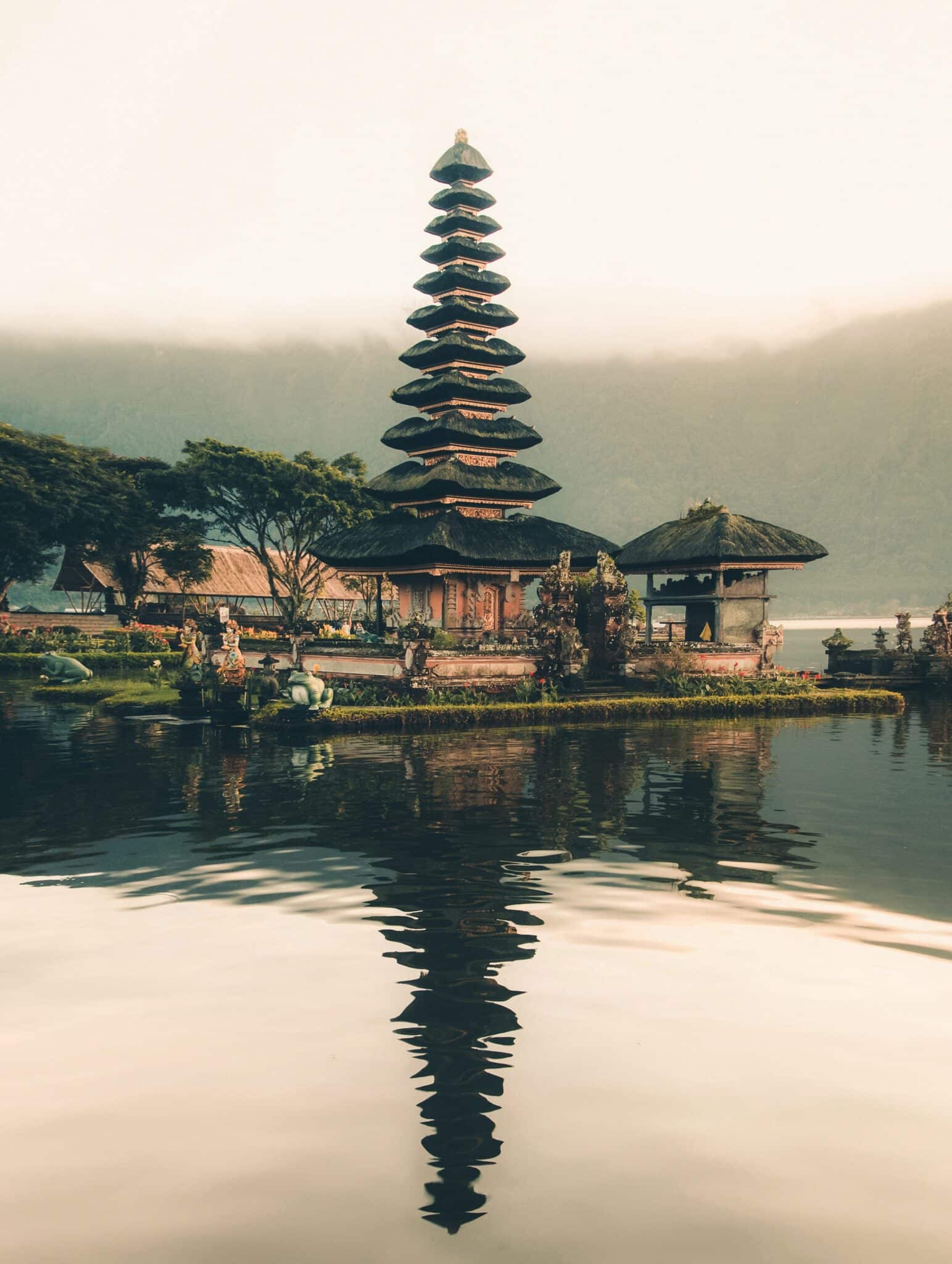 Photo d un temple à Bali